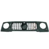 Mercedes-Benz G-63 Front Grille And Headlight Covers Grey for sale in dubai