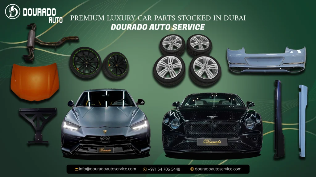 Luxury Car Parts Stocked in Dubai