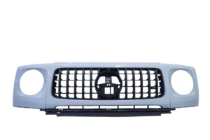Mercedes AMG G63 2025 Front Grille And Headlight Covers and bracket opalite white bright