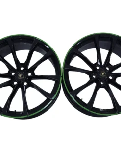 Lamborghini Urus 23 Front Rims Green Stripes with Sensors OEM 4ML601025 BA AS for sale in dubai 01