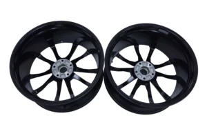 Lamborghini Urus 23 Front Rims Green Stripes with Sensors OEM 4ML601025 BA AS for sale in dubai 02