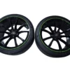 Lamborghini Urus 23 Front Rims Green Stripes with Sensors OEM 4ML601025 BA AS for sale in dubai 03
