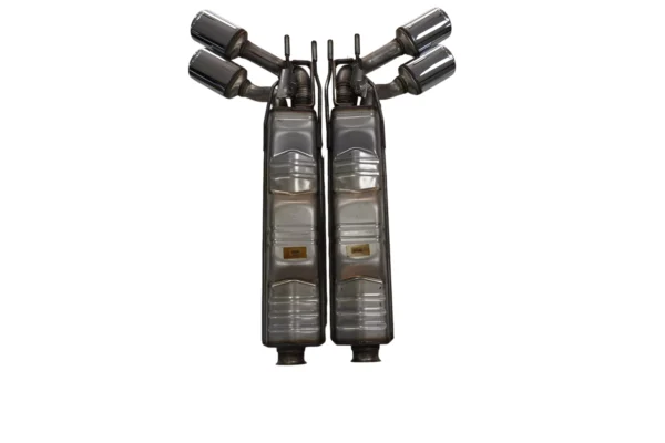 Mercedes AMG G63 2025 Exhaust System LH & RH silver OEM A 4654908800 A4654900101for sale in dubai02
