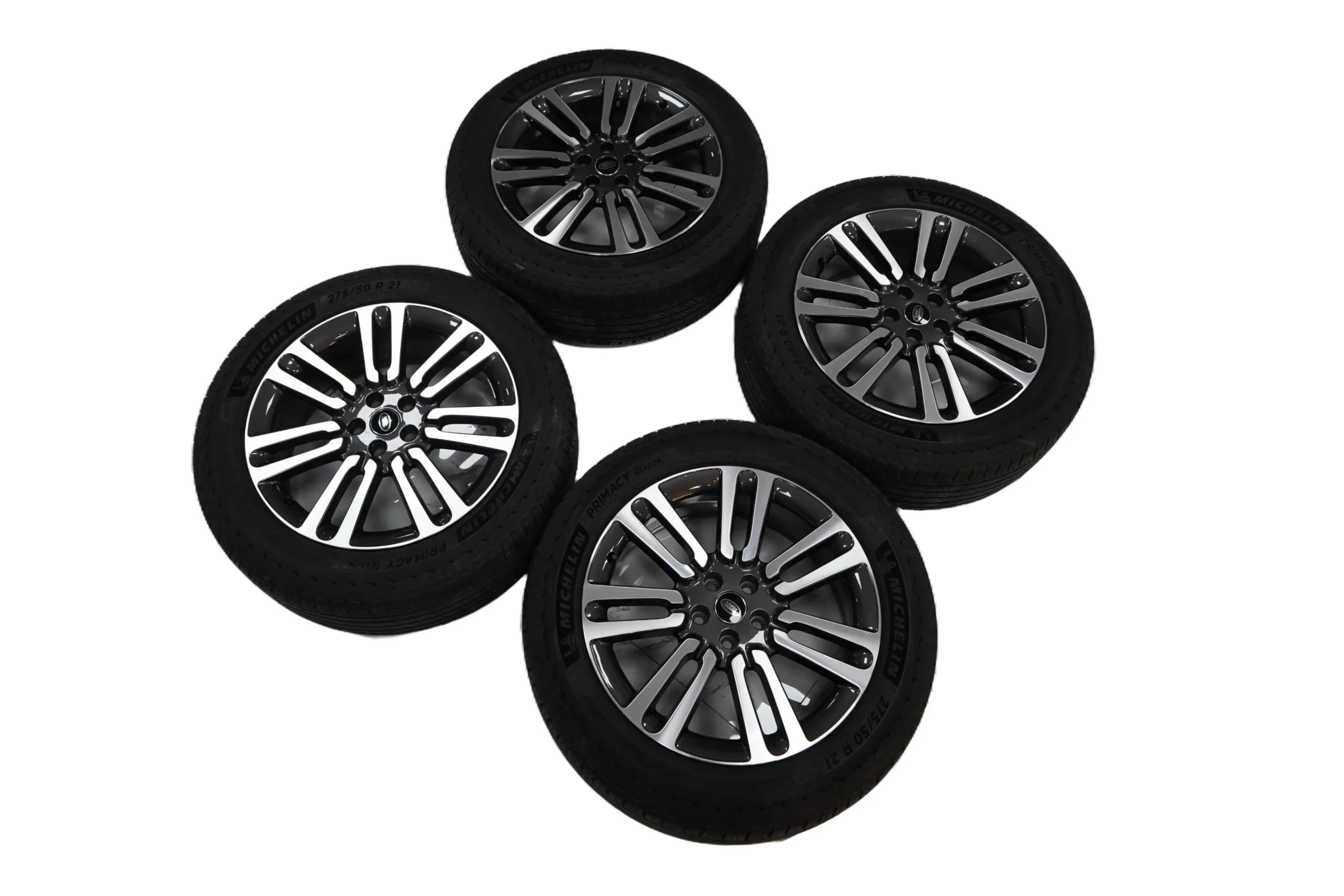 Premium OEM Alloy Wheel & Tyre Set – Grey & Chrome – M8E21007DB for sale in Dubai 2