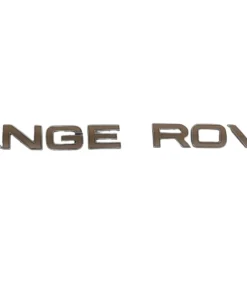 Range Rover Vogue Hood Badge Letters – Faded Gold & Silver Chrome Emblem For sale in Dubai