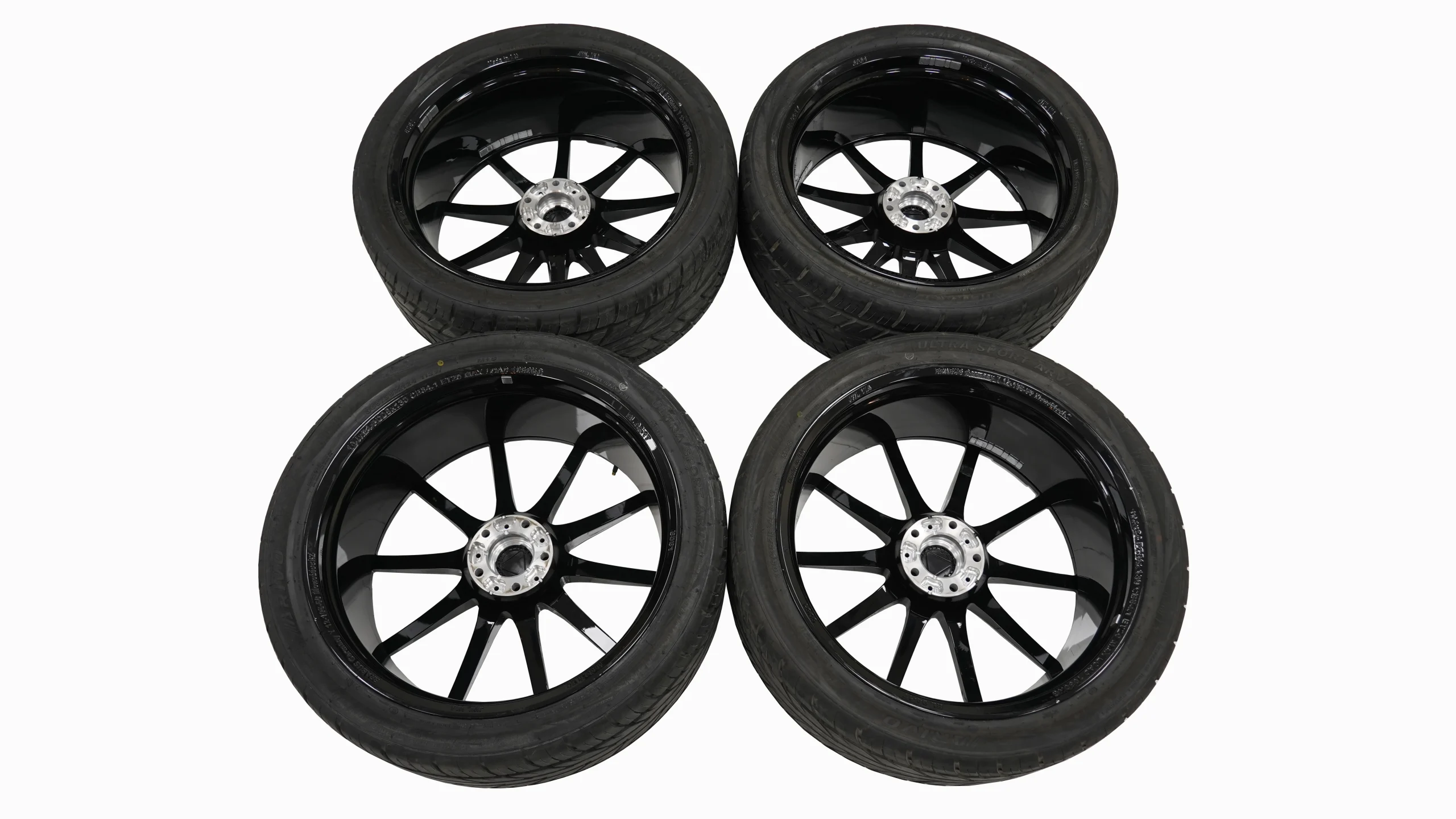 Mercedes-Benz Brabus Monoblock Z 24x10 Wheelset Black