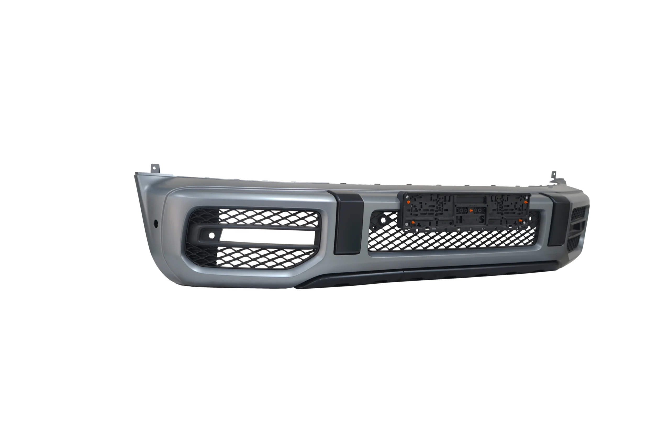 Buy Mercedes-Benz G-63 Front Lower Bumper - Matte Silver - Genuine OEM in Dubai