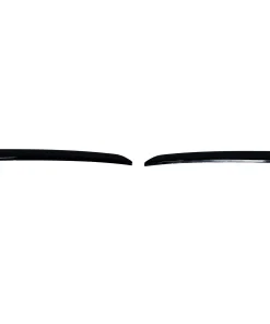 Bentayga OEM Front Bumper Lower Trim LH + RH Parts 36A807837 & 36A807838 – Black For sale in Dubai (1)