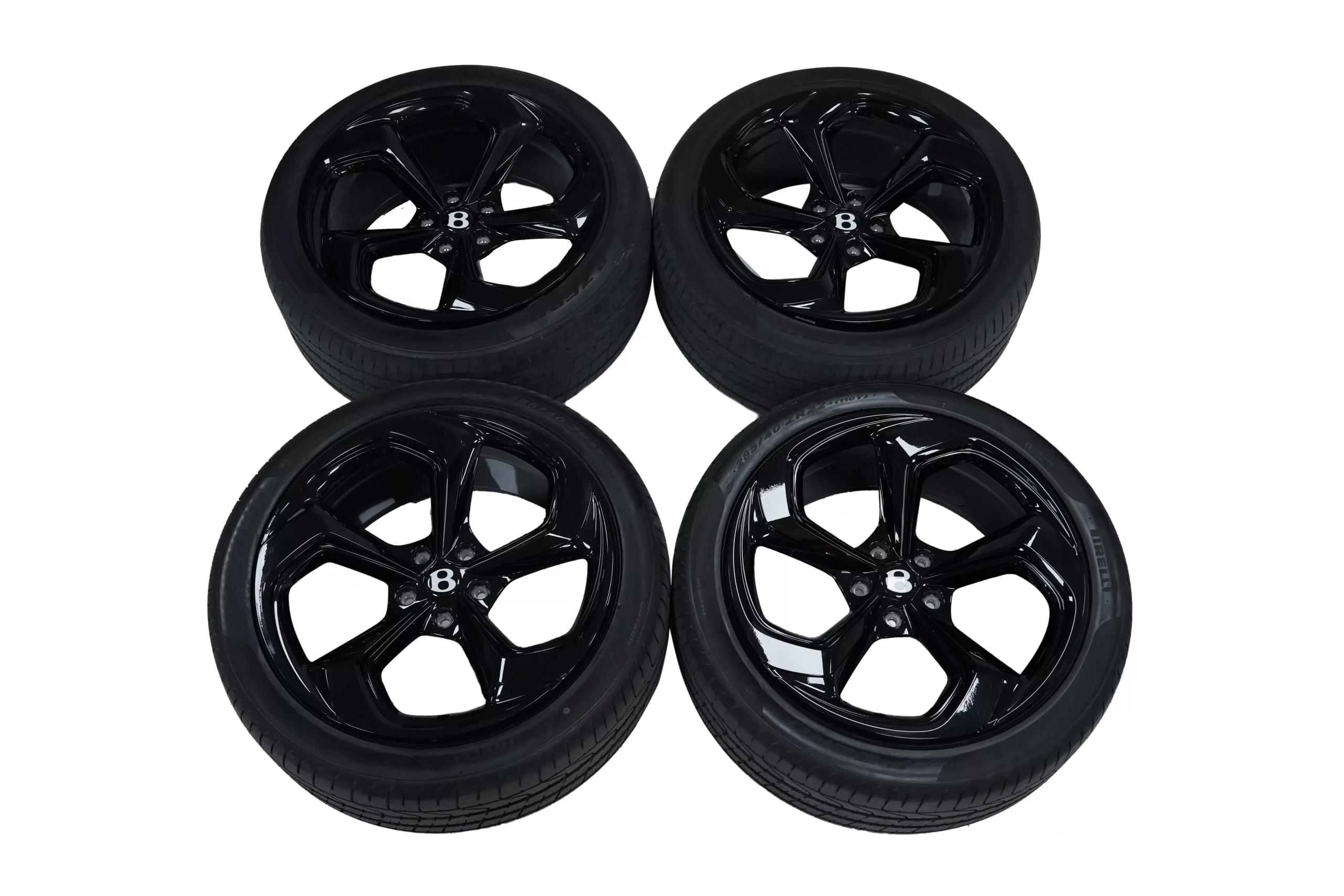 Bentley Bentayga 22-Inch OEM Wheel 36A601025 Black Alloy For sale in Dubai (1)
