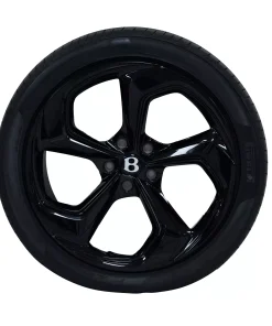 Bentley Bentayga 22-Inch OEM Wheel 36A601025 Black Alloy For sale in Dubai (3)