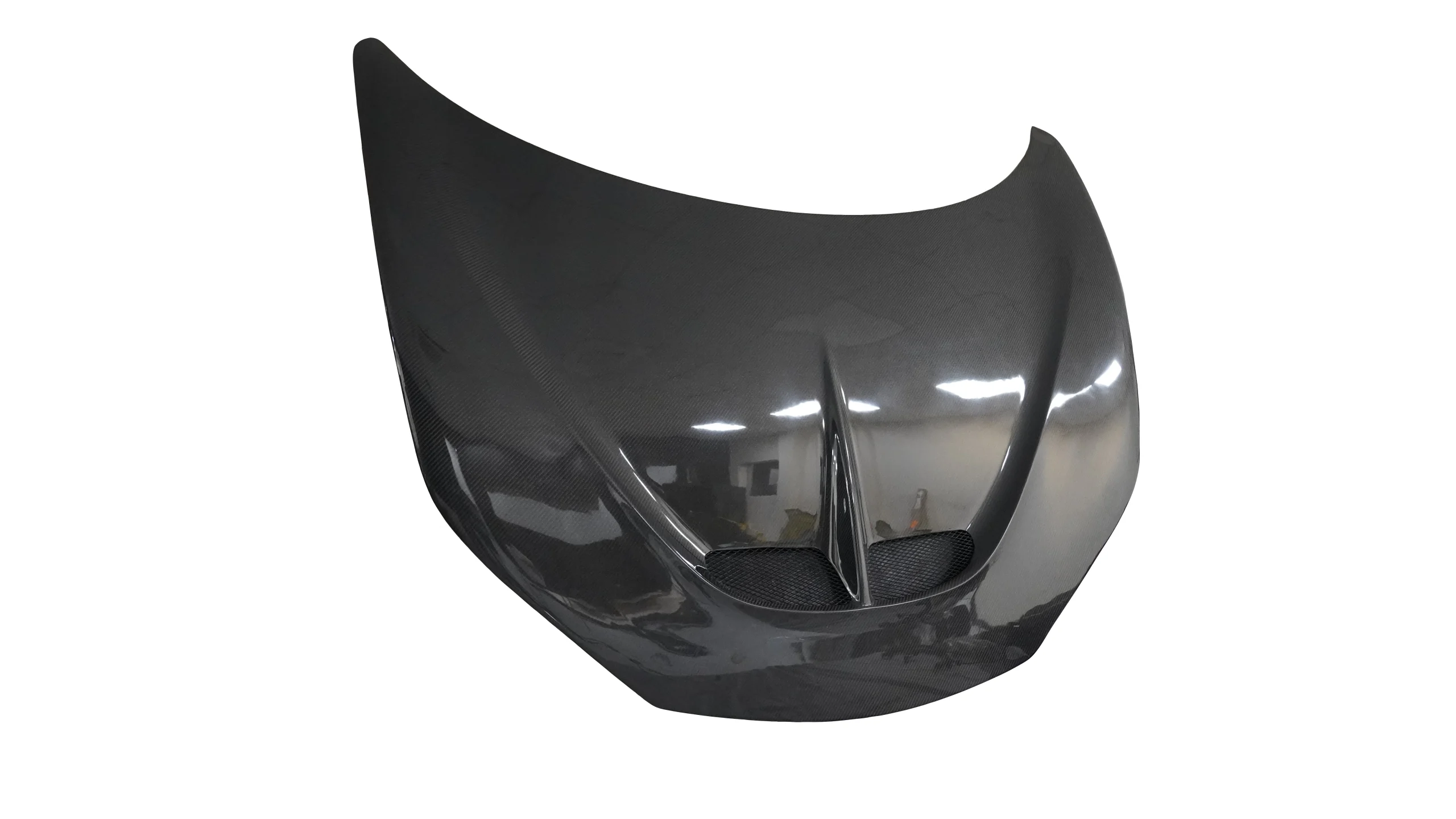 Ferrari 458 Carbon Fiber Hood – Black Lightweight Performance Bonnet for sale in Dubai (4)