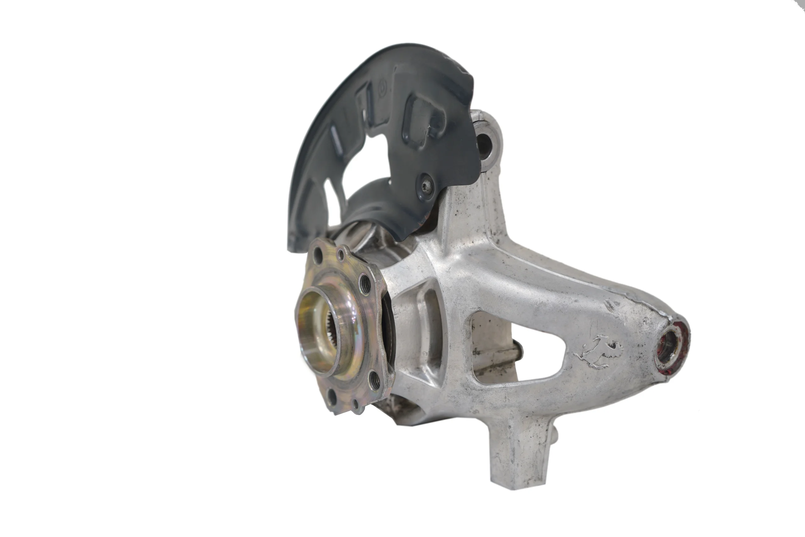 Ferrari 812 Front Left Steering Knuckle OEM 327363 – Durable Silver Upgrade for sale in Dubai (3)