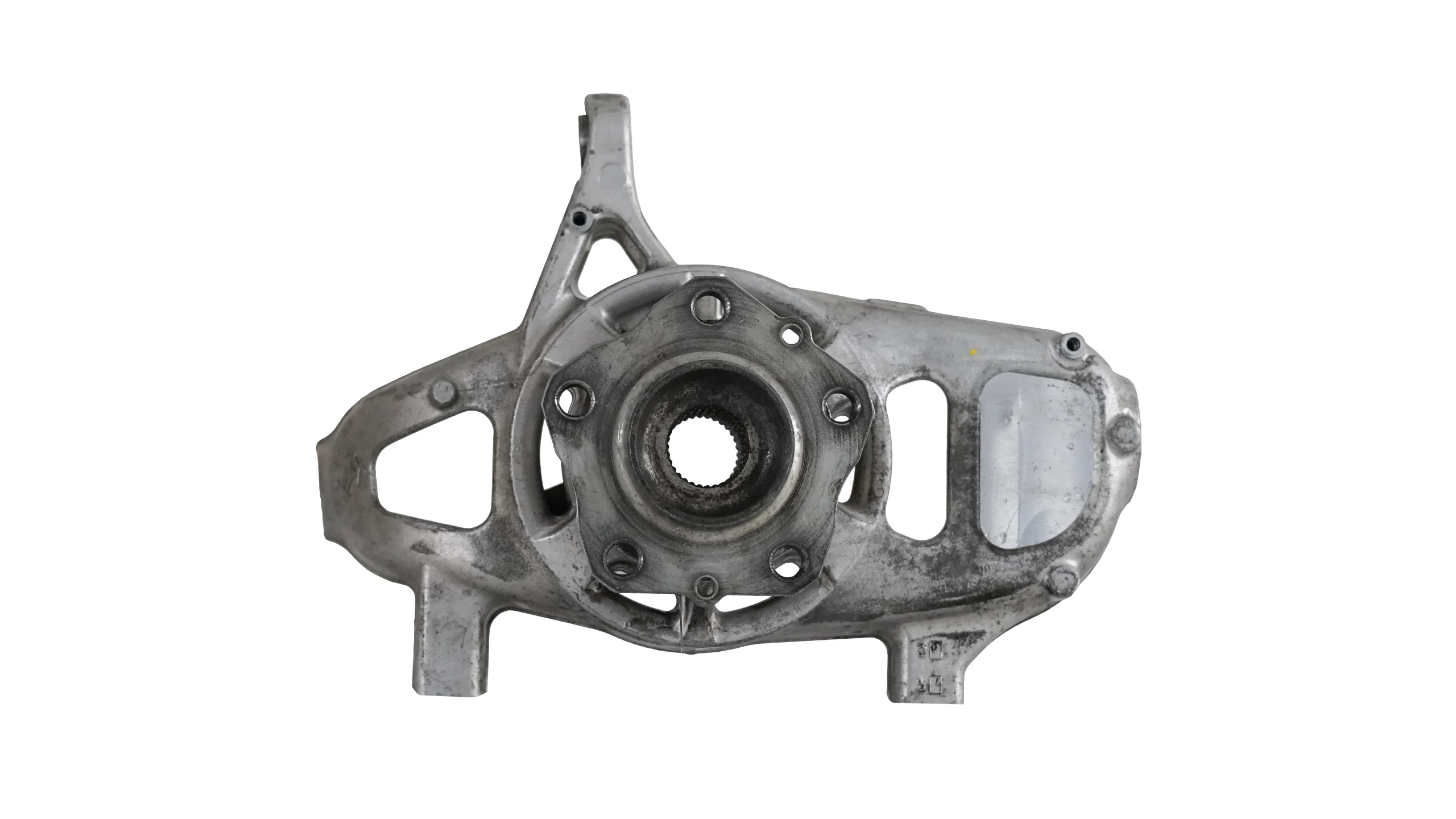 Ferrari 812 Front Right Steering Knuckle OEM 285246 – Silver Suspension Part For sale in Dubai (1)