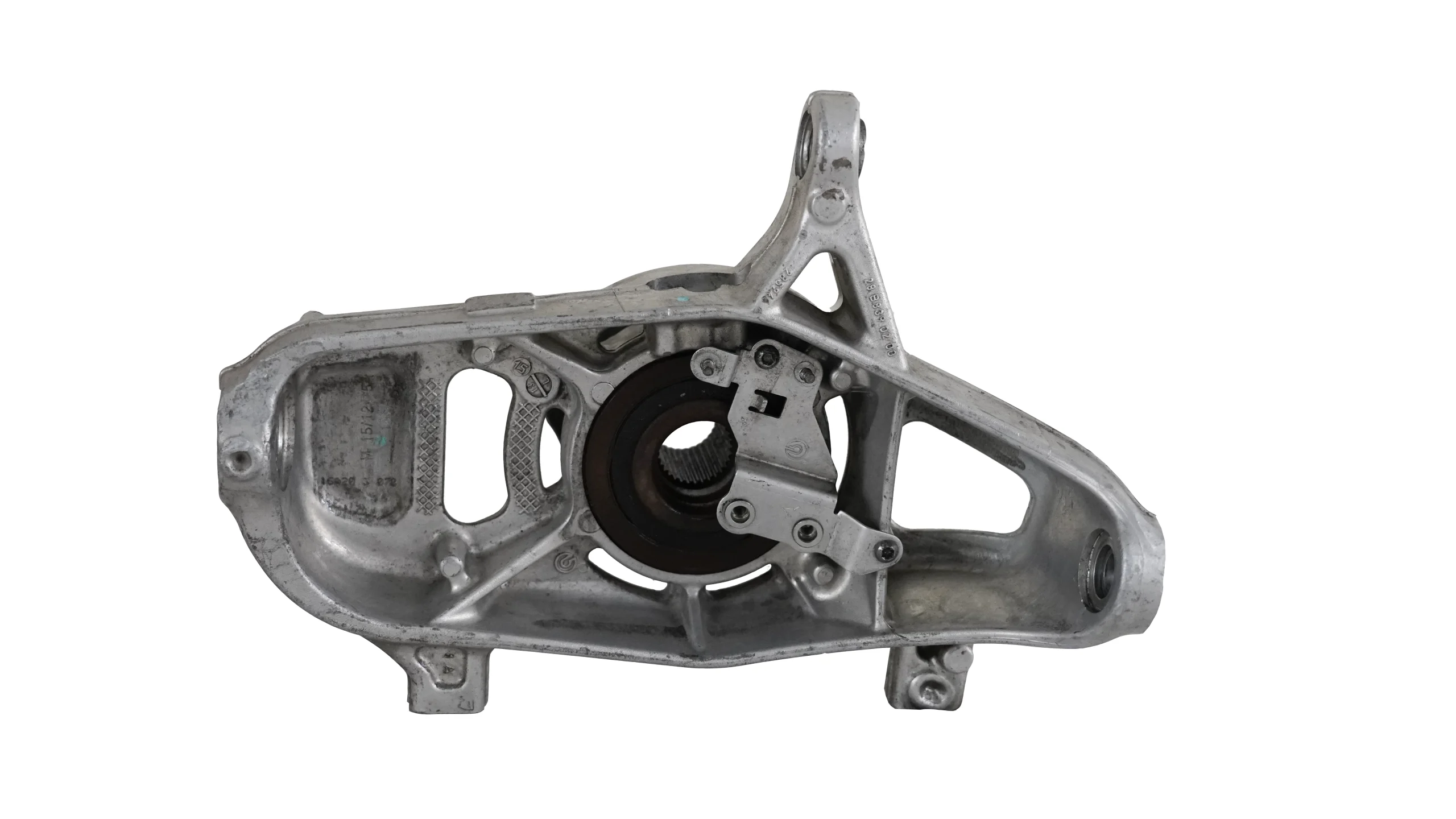 Ferrari 812 Front Right Steering Knuckle OEM 285246 – Silver Suspension Part For sale in Dubai (2)