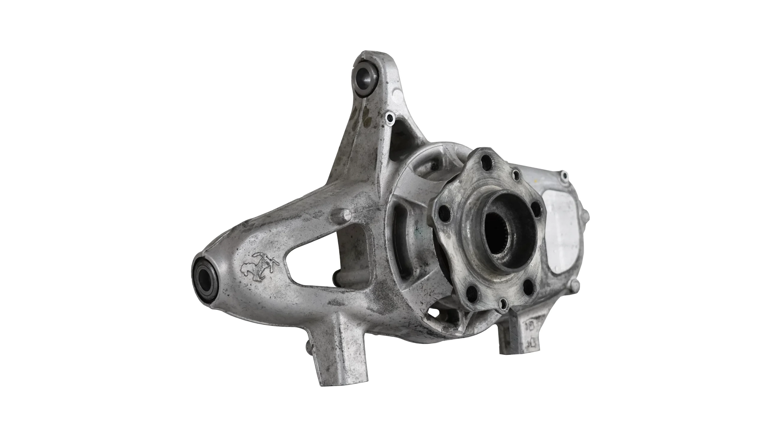 Ferrari 812 Front Right Steering Knuckle OEM 285246 – Silver Suspension Part For sale in Dubai (4)