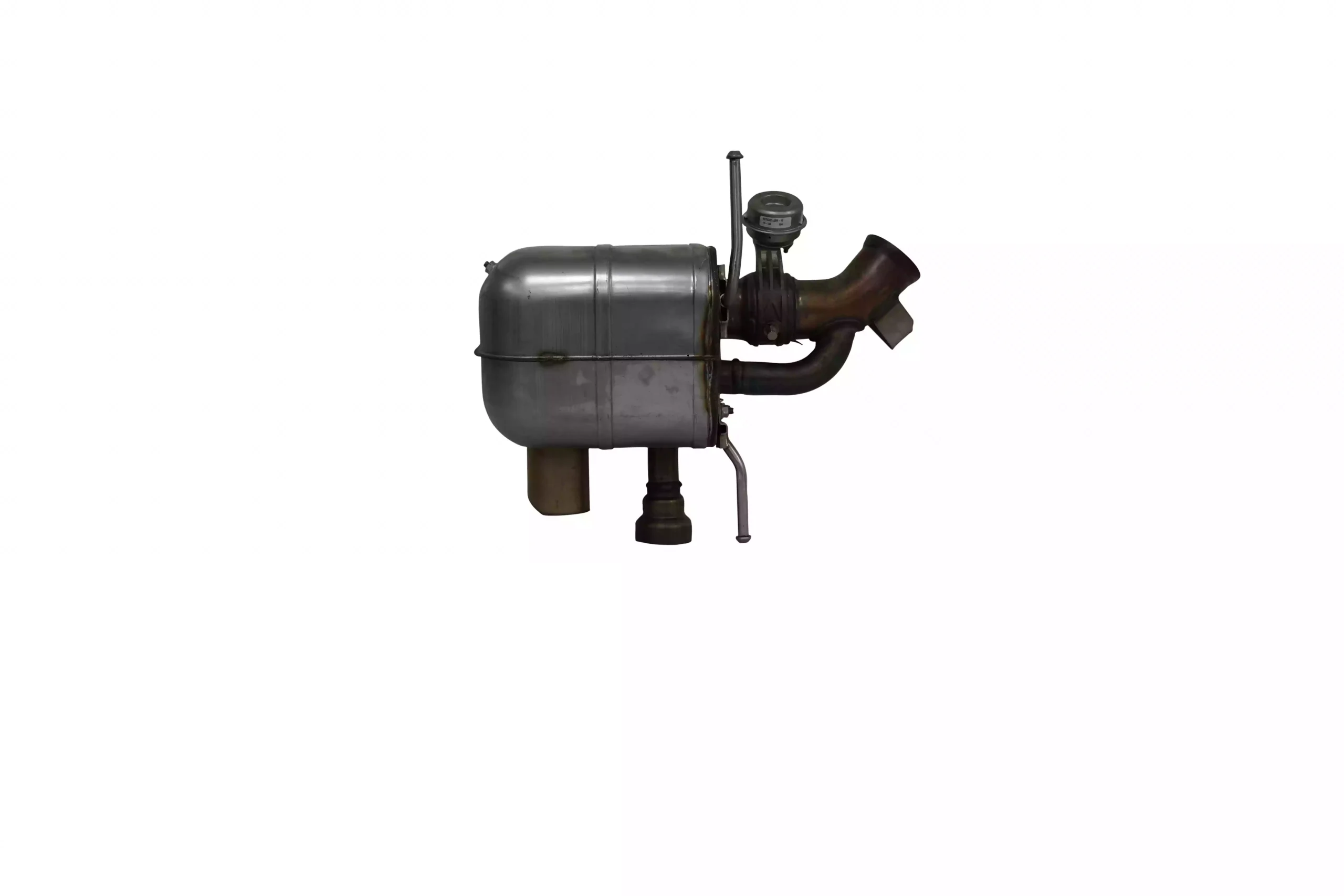 Ferrari 812 Left Rear Silencer Silver OEM 337500 1