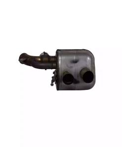 Ferrari 812 Left Rear Silencer Silver OEM 337500 2