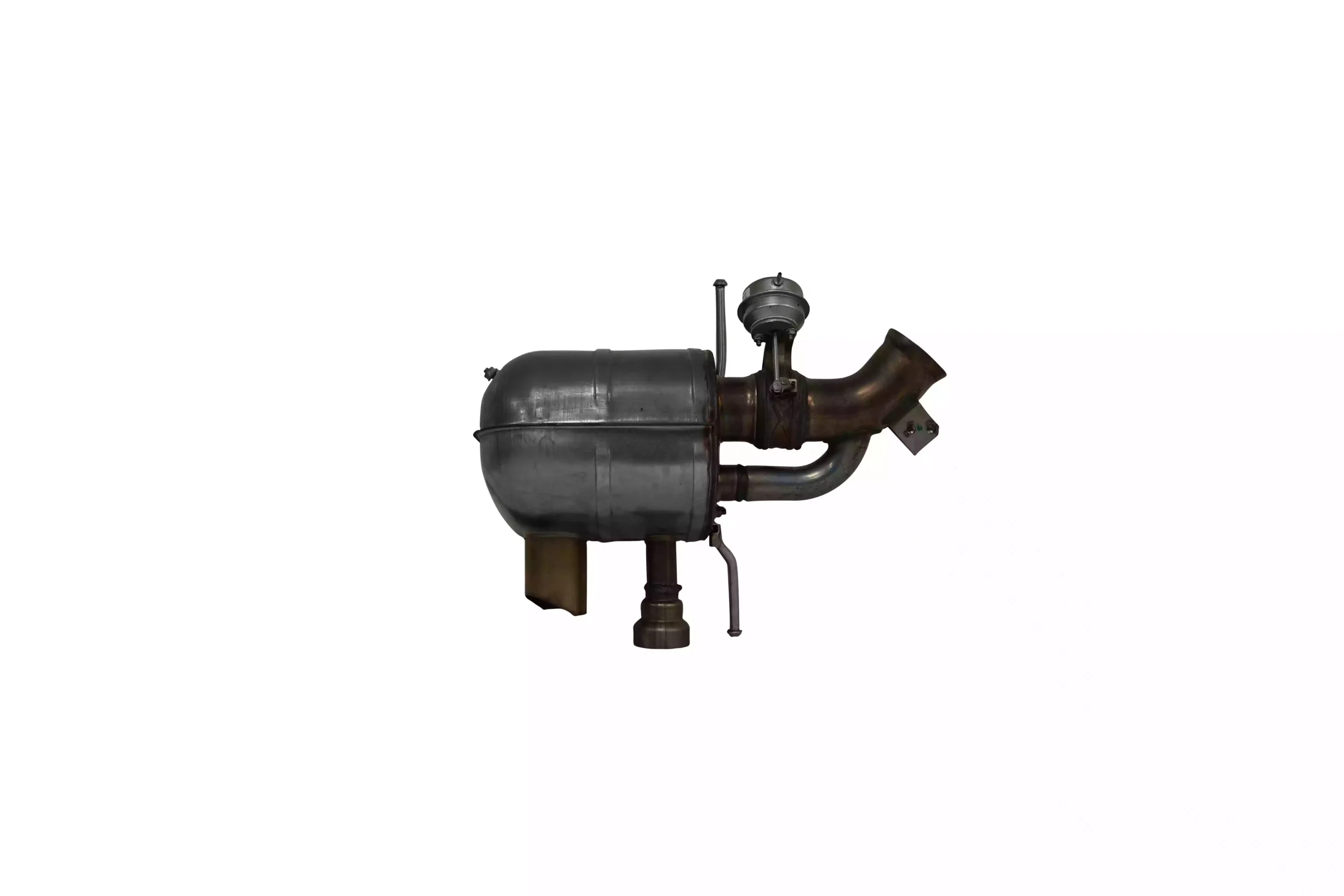 Ferrari 812 Right Rear Silencer Silver OEM 337499 1