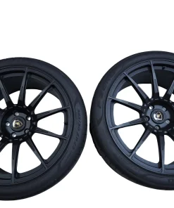 Lamborghini Urus 23 Front & Rear OEM Rims with Pirelli Tyres 4ML601025DC + 4ML601025DD – Black for sale in Dubai (3)