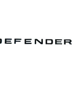 Land Rover Defender Black Blue Hood & Tail Badge Letters for Sale