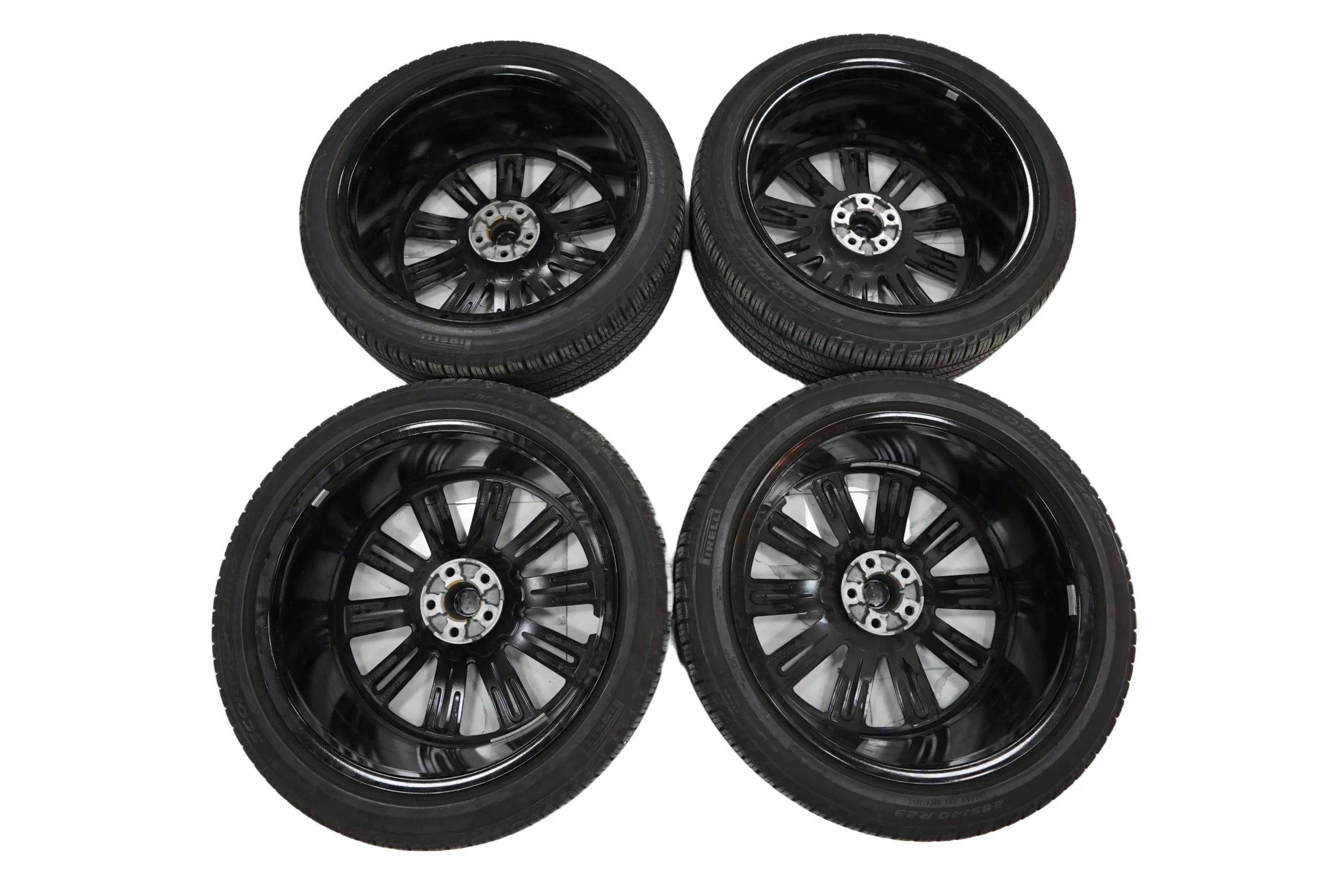 Land Rover Range Rover Vogue Wheels Rims Tyres Set OEM M8E21007LA 23″ Alloy – Gloss Black for sale in dubai 7