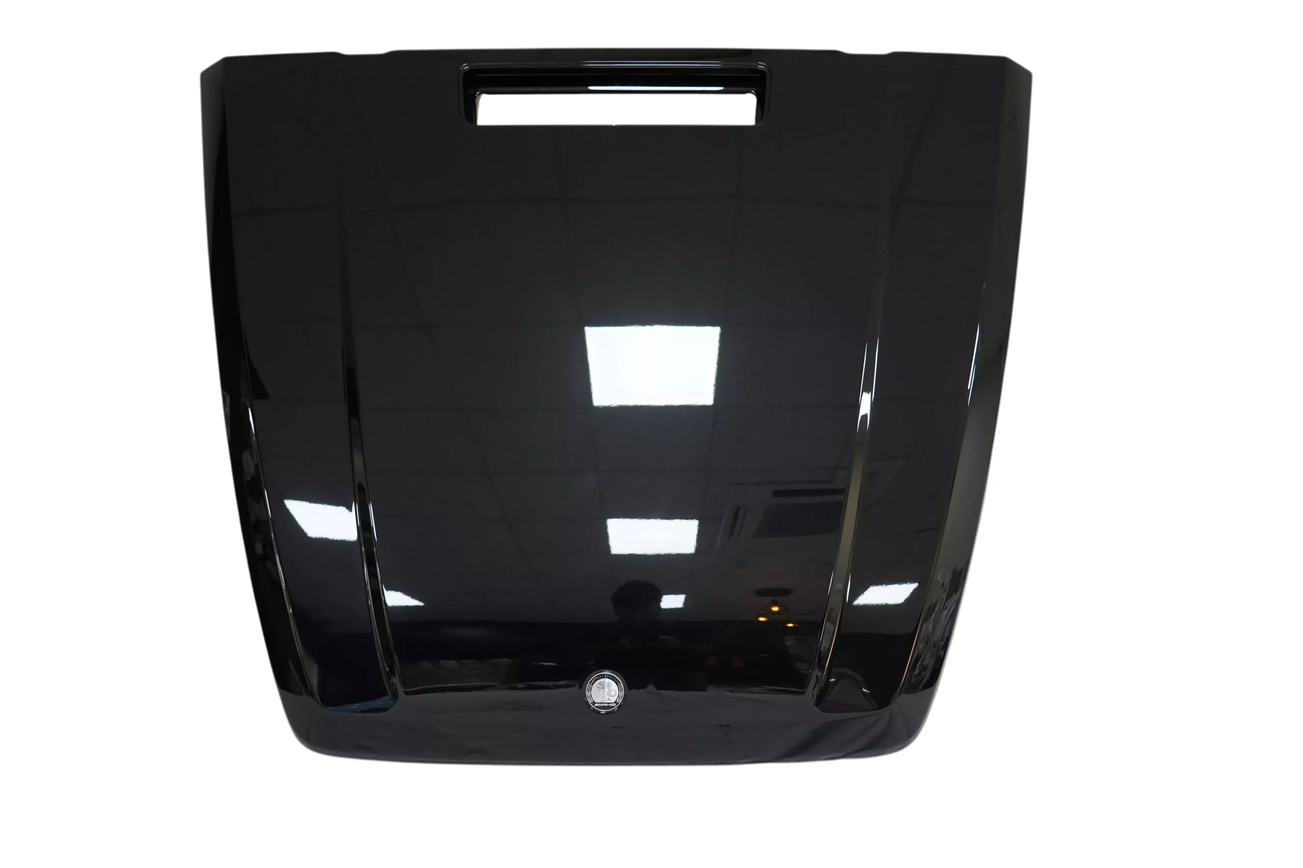 Mercedes AMG G63 2025 Hood Gloss Black OEM A0008179909 for sale in dubai 01