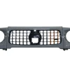 Mercedes-Benz G-63 Front Grille And Headlight Covers Grey for sale in dubai 01