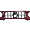 Mercedes-Benz G-63 Front Grille And Headlight Covers Red for sale in dubai 01