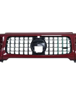 Mercedes-Benz G-63 Front Grille And Headlight Covers Red for sale in dubai 01