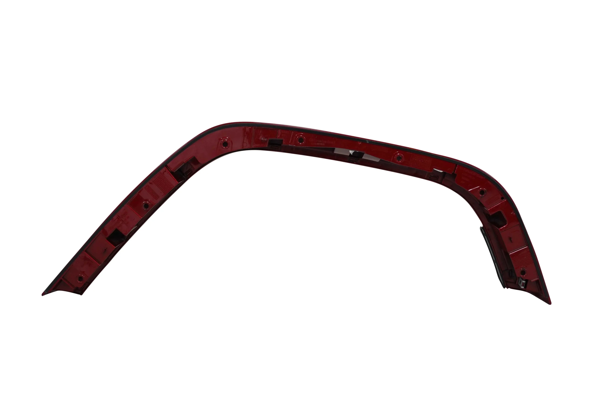 Mercedes-Benz G-63 Rear RH Wheel Thread Mudguard Widening Gloss Red OEM A4638805803 02
