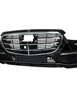 Mercedes Benz S 580 Front Bumper Black Gloss OEM for sale in dubai 1