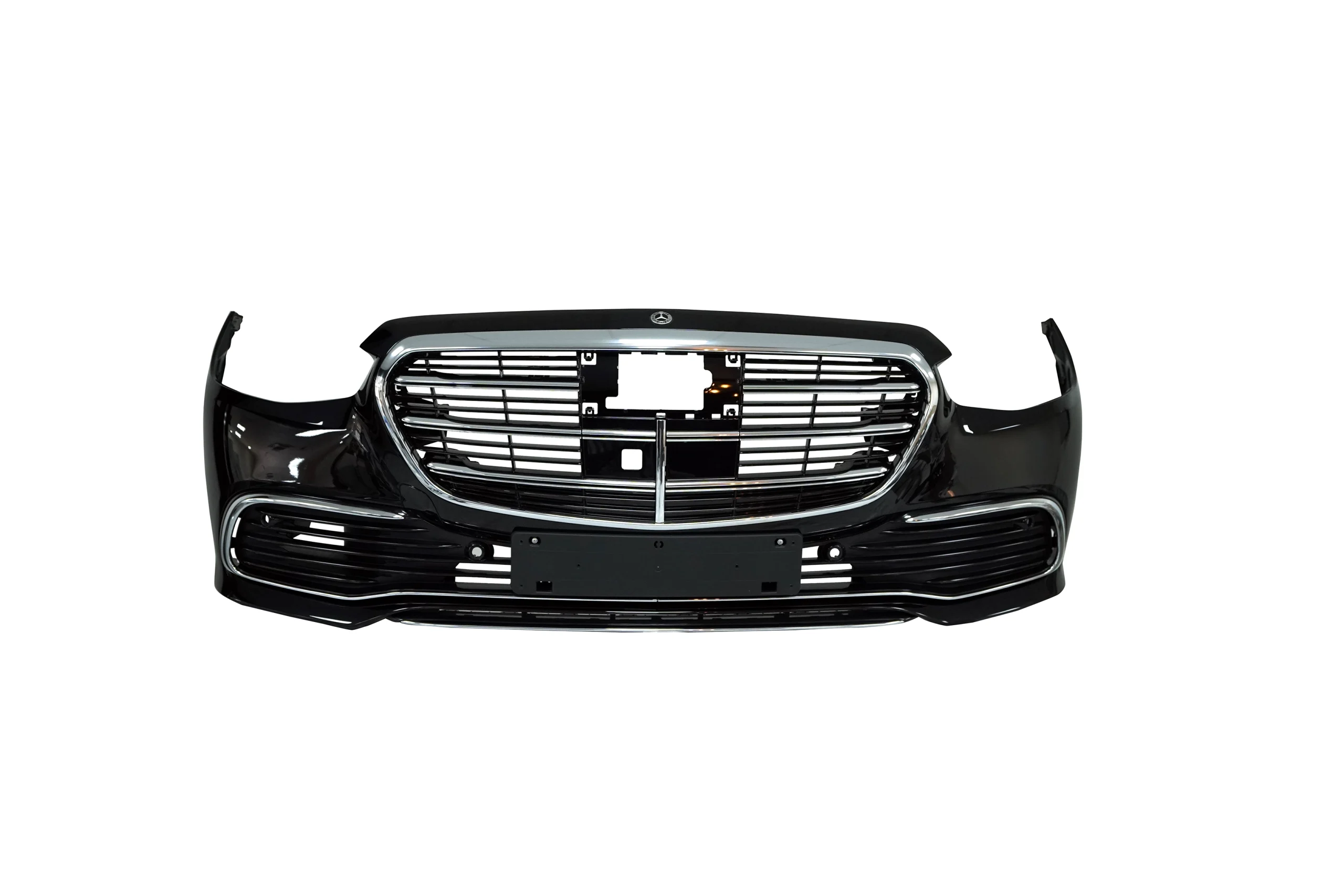 Mercedes Benz S 580 Front Bumper Black Gloss OEM for sale in dubai
