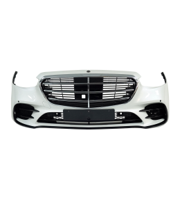 Mercedes-Benz S-Class Front Bumper White for sale in Dubai (1)