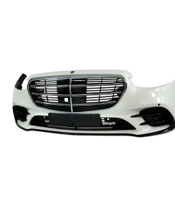 Mercedes-Benz S-Class Front Bumper White for sale in Dubai (2)
