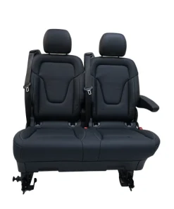 Mercedes Benz V CLASS 2 Passenger Comfort Bench Seat Black
