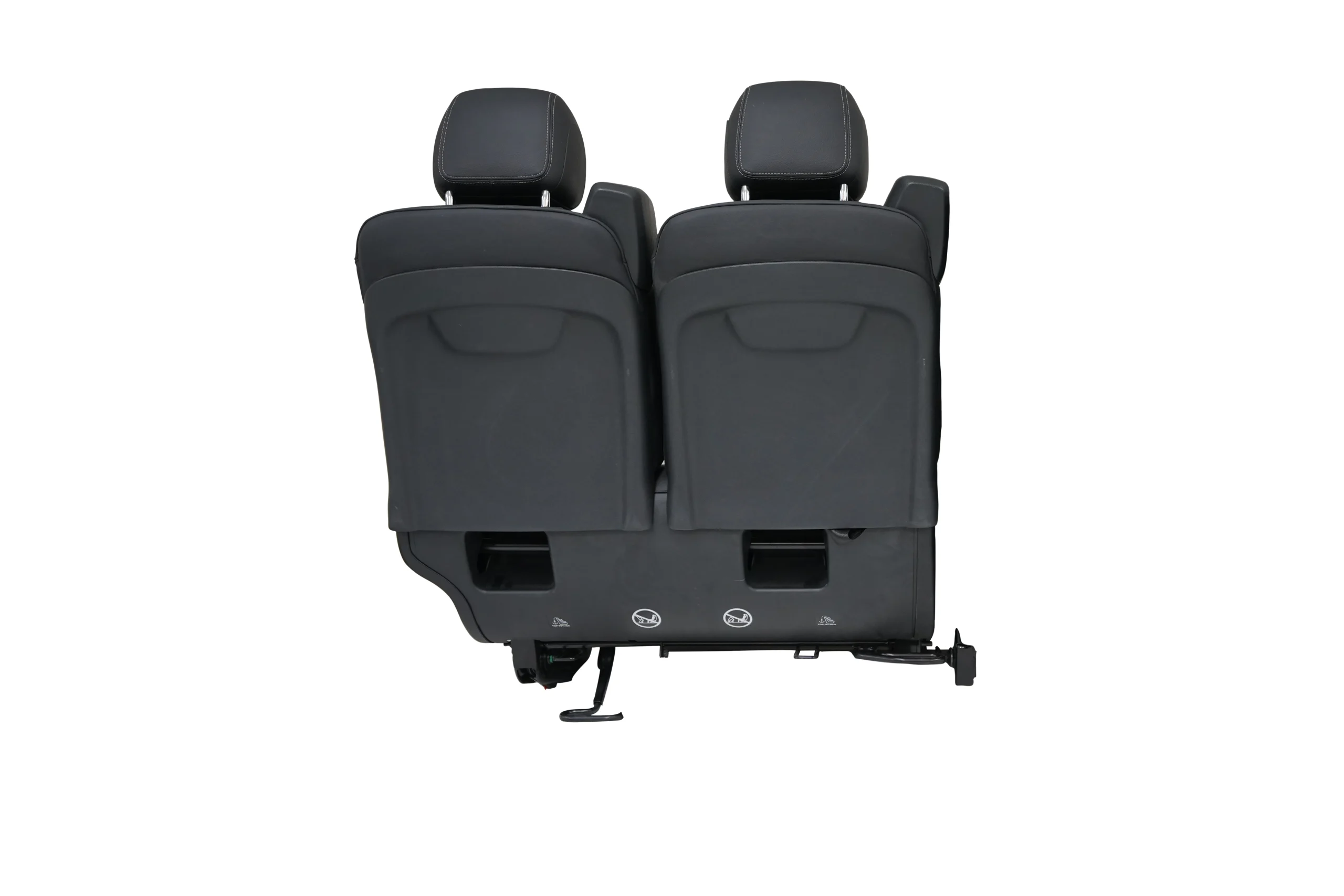 Mercedes V-Class 2-Passenger Comfort Bench Seat Black Without Armrest – Genuine Replacement - Image 2