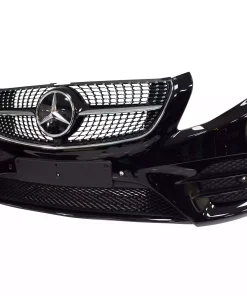 Mercedes Benz V-Class AMG Front Bumper with Diamond Grille W447 Black OEM A44788560003