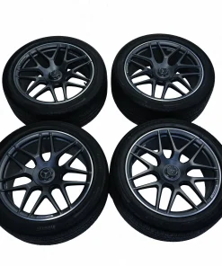 Mercedes G63 OEM A4634012000 22″ AMG Factory Wheels Set – Black & Silver for sale in dubai