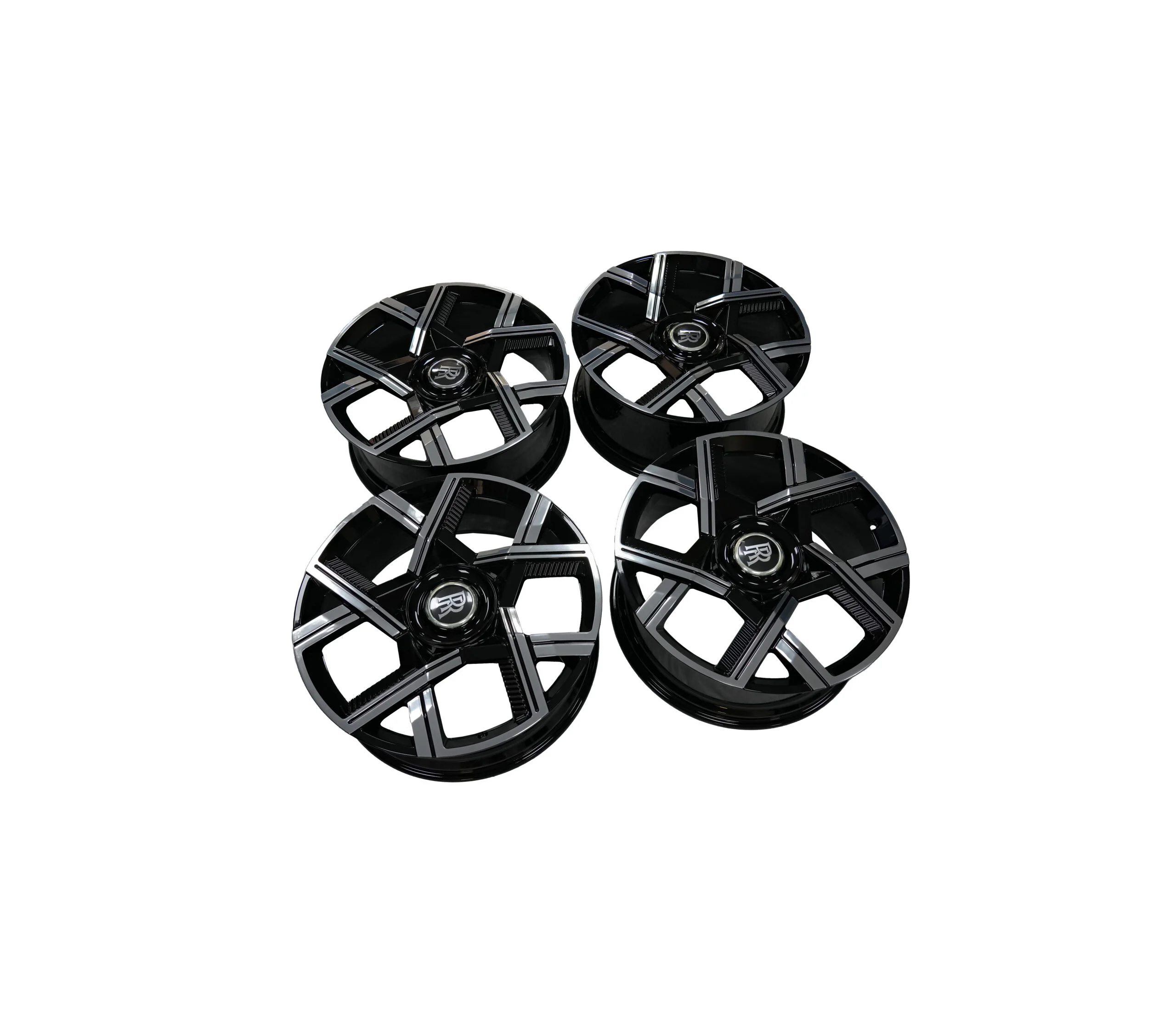 Rolls Royce Cullinan 2025 Silver and Black Alloy Rims Genuine Replacement for sale in Dubai (1)