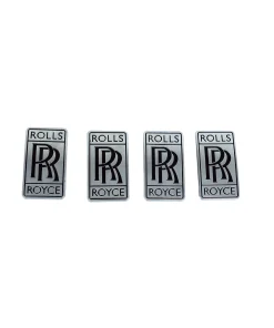 Rolls Royce Cullinan Emblem Badge Silver & Black for sale in dubai