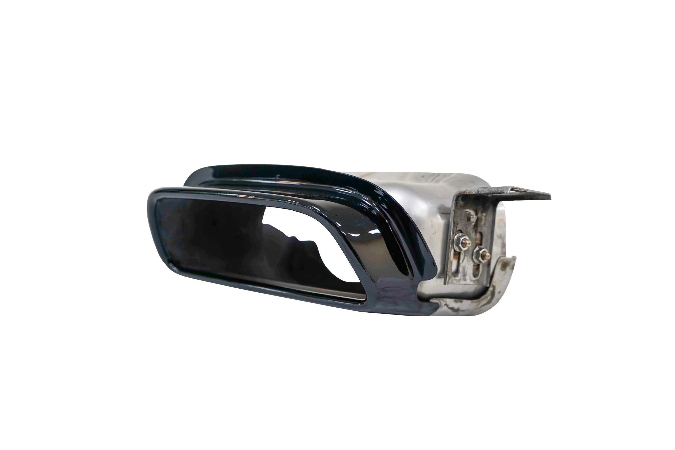 Rolls Royce Wraith Exhaust Tail Pipe Tip LH Black & Silver OEM 7442225 for sale in Dubai (3)