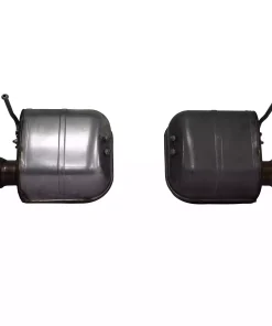 Ferrari 812 LH & RH Rear Silencer OEM 337500 & 337499 Genuine Silver Exhaust Component for sale in dubai (4)