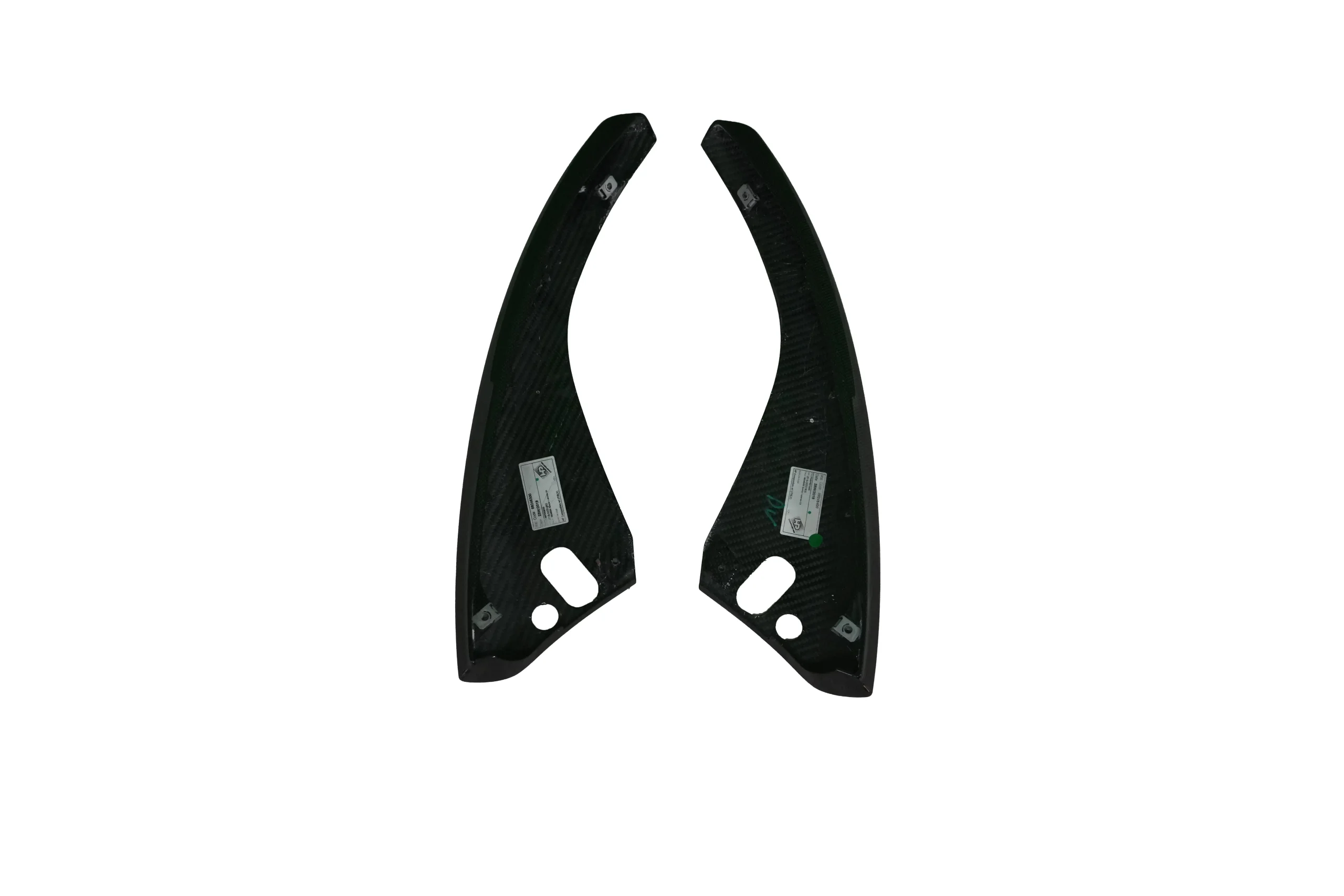 Ferrari 812 Genuine Left & Right Front Lip Carbon Splitters Set OEM 89246300 & 89246400 for sale in dubai (2)