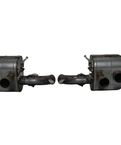 Ferrari 812 GTS LH & RH Rear Silencer OEM 863204 & 863203 - Genuine Silver for sale in dubai (1)