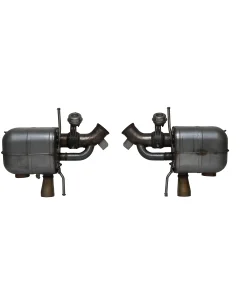 Ferrari 812 GTS LH & RH Rear Silencer OEM 863204 & 863203 - Genuine Silver for sale in dubai (2)