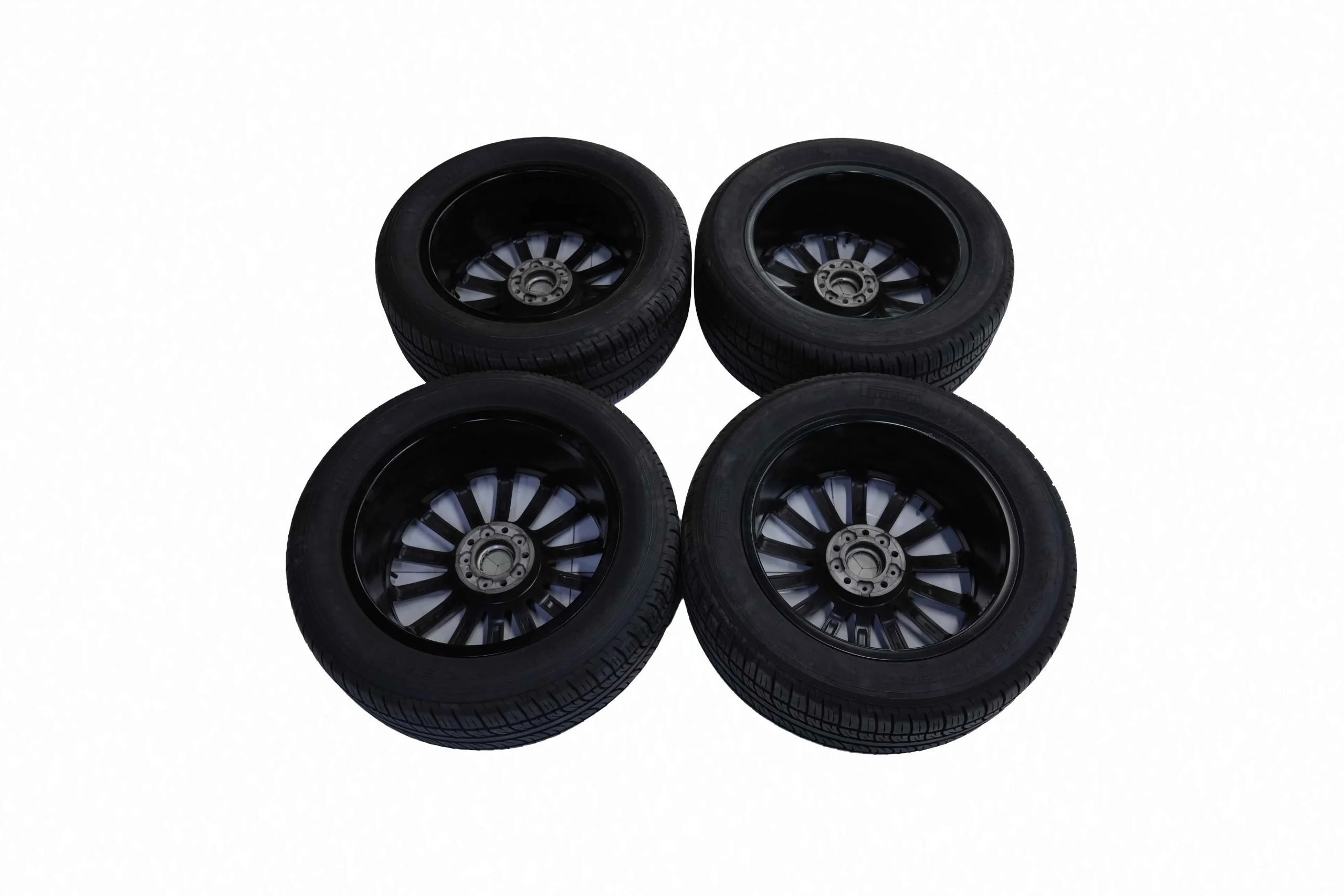Mercedes G63 OEM A4634011700 20″ AMG Factory Wheels Set (Pirelli) – Black & Red for sale in dubai (2)